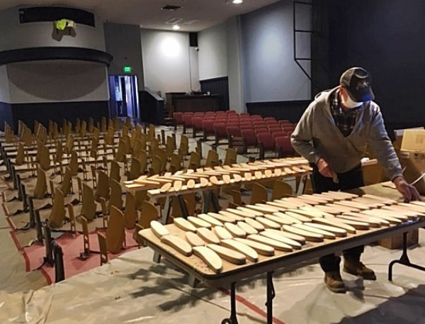 Longmont Performing Arts Center is getting new seats